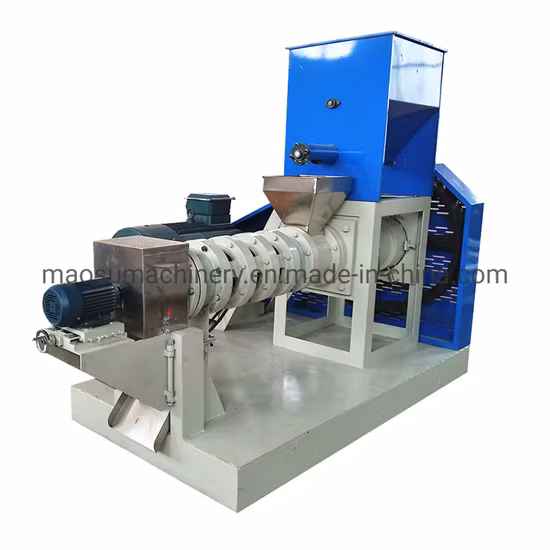 자동 물고기 사료 펠렛 밀 개밥 압출 가공 기계 라인